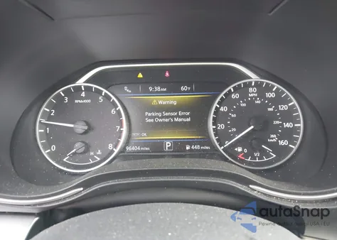 2018 Nissan Maxima 3.5 Sr z USA, uszkodzony, nr VIN 1N4AA6AP2JC387320